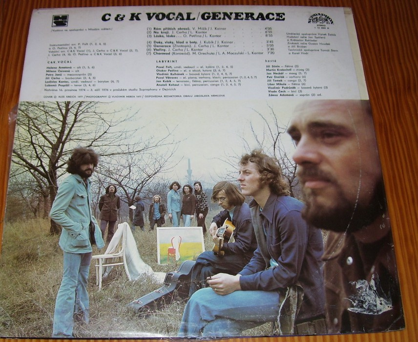 LP deska Generace C&K Vocal z r.1977/137/ - 2