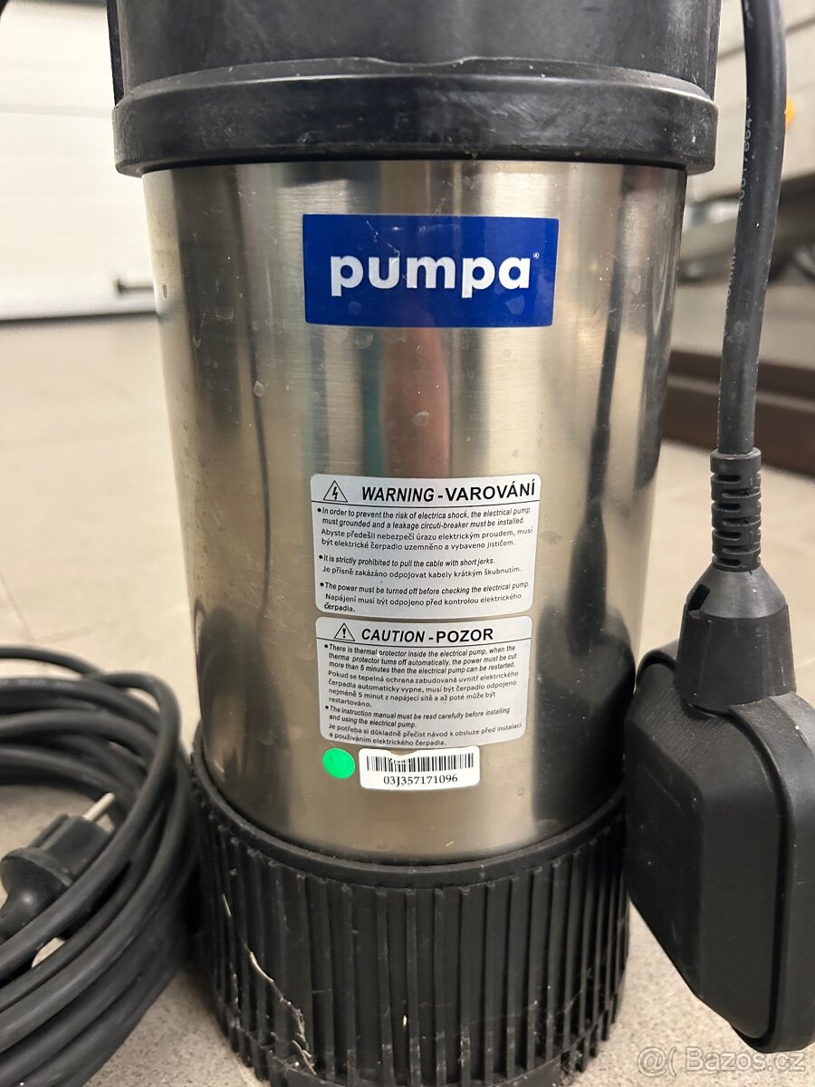 Ponorné čerpadlo Blue Line PMC1103P 230V s plovákem - 2