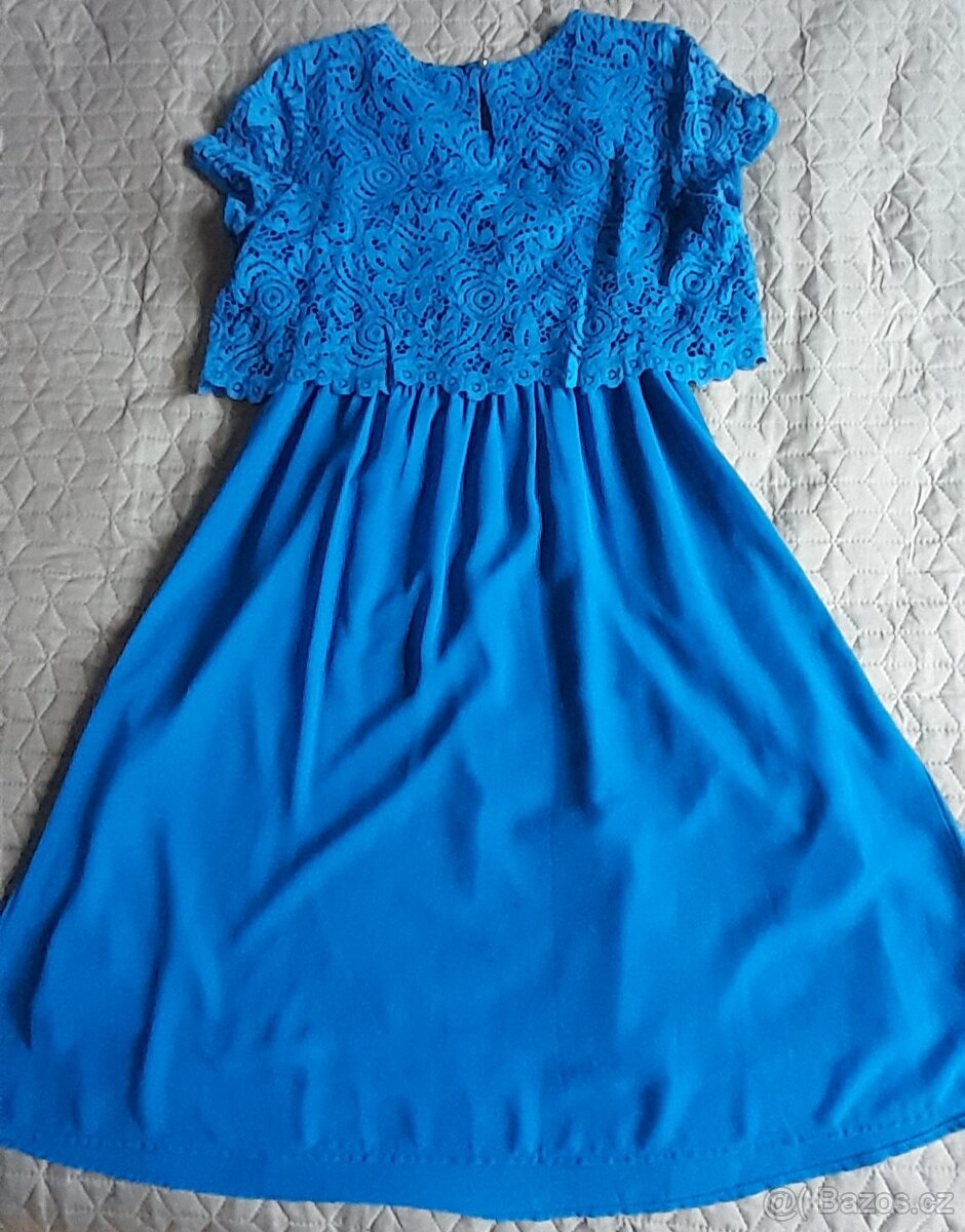 Šaty modré, vel. XS-S - 2