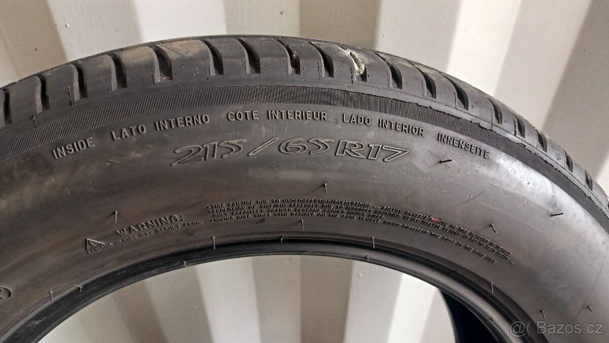 Pneu letní Michelin 215/65 R17 4 kusy - 2