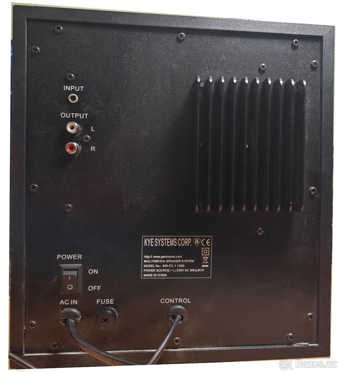 Repro 2+1: Genius SW-F2.1 1500 se subwooferem - 2