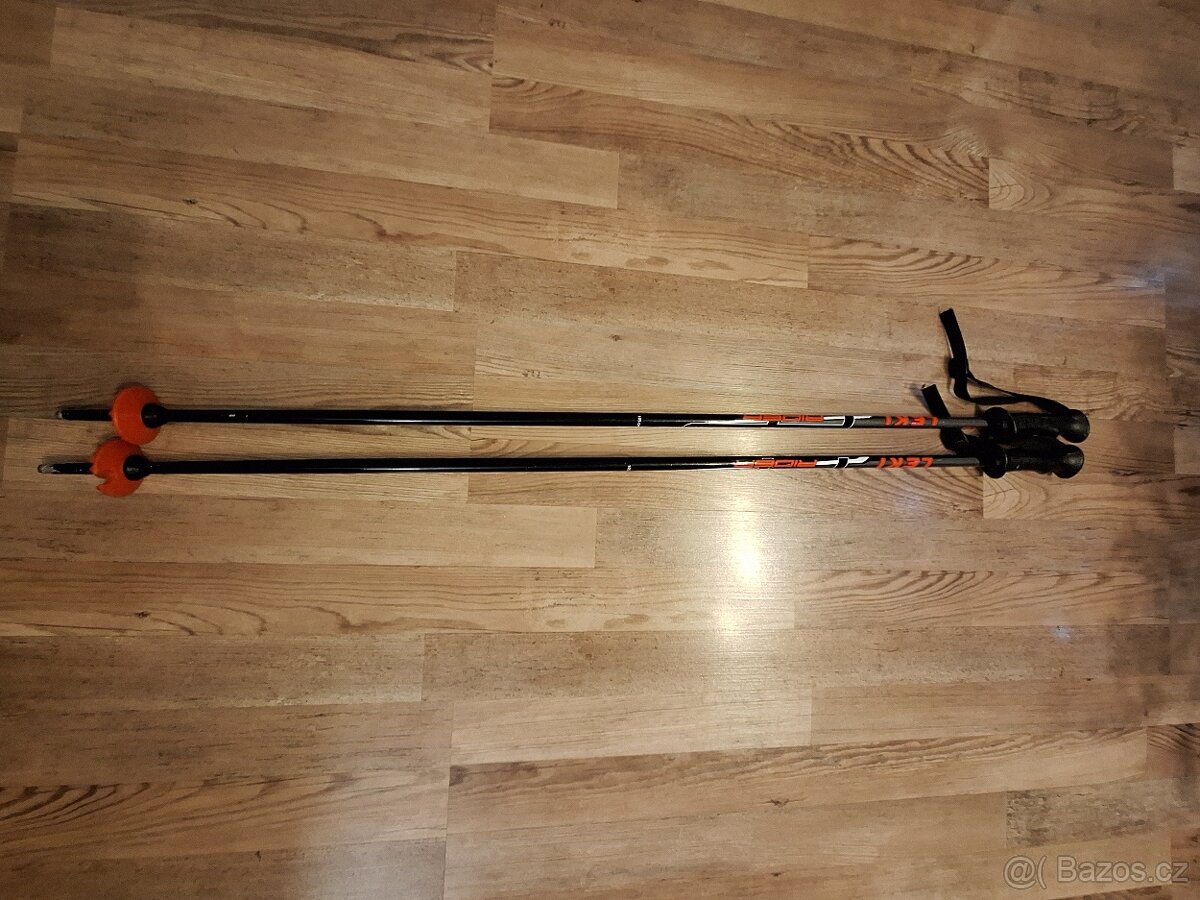 Dětské lyžařské hůlky zn. Leki, 105cm. - 2