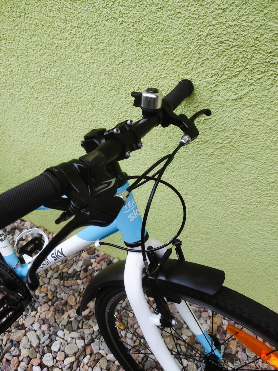 Značkové dětské kolo FROG 24" - 2