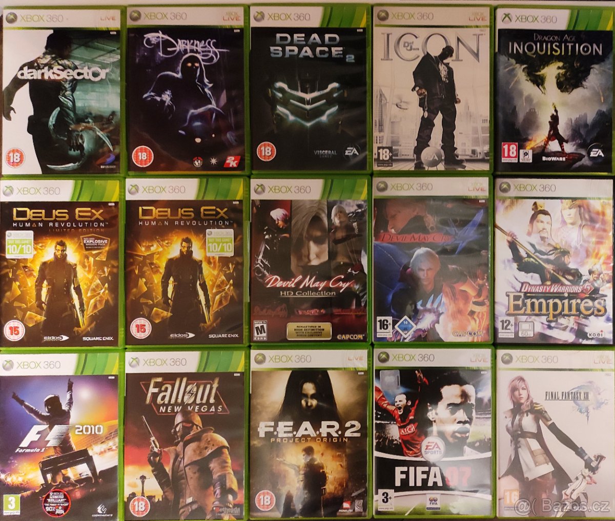 Hry pro Xbox 360 originál - 2