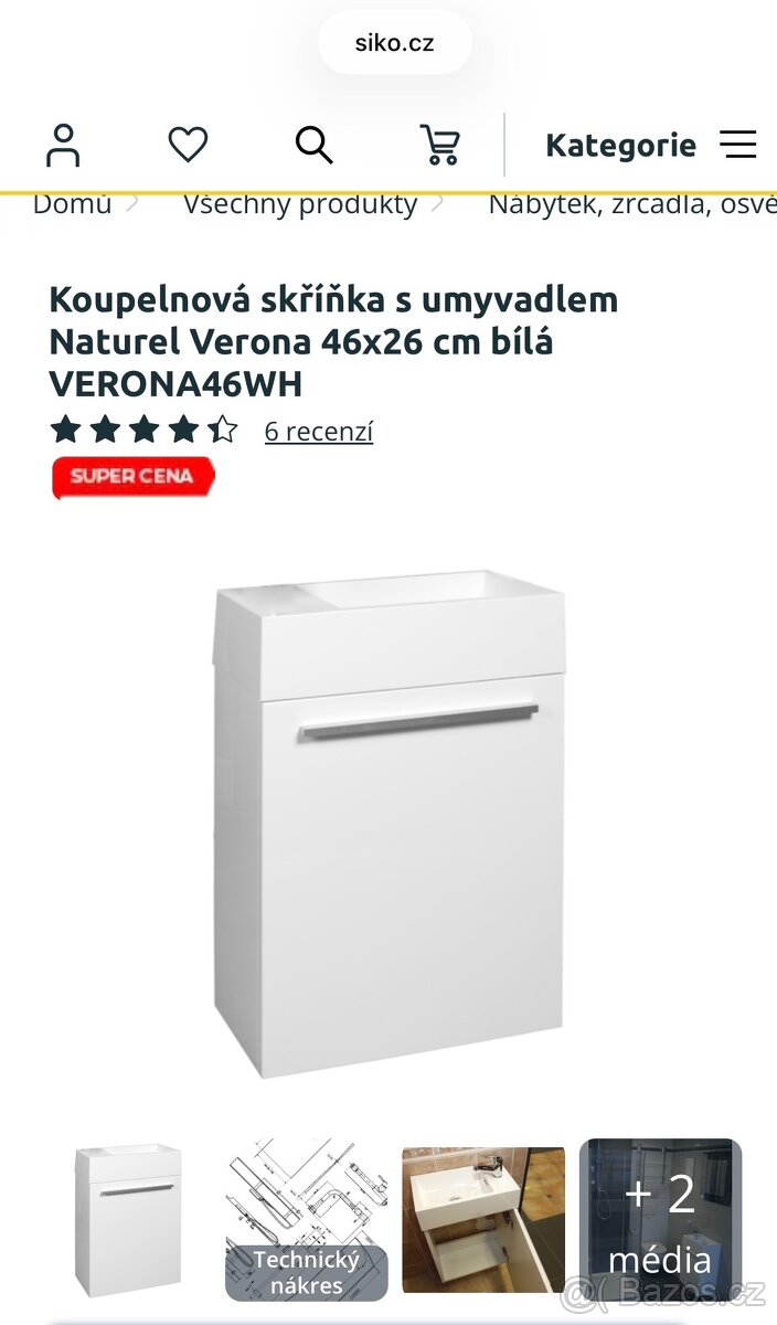 Umyvadlová skřínka - 2