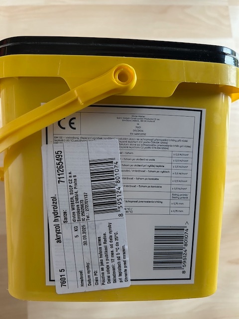 Prodám hydroizolaci Akryzol - 2