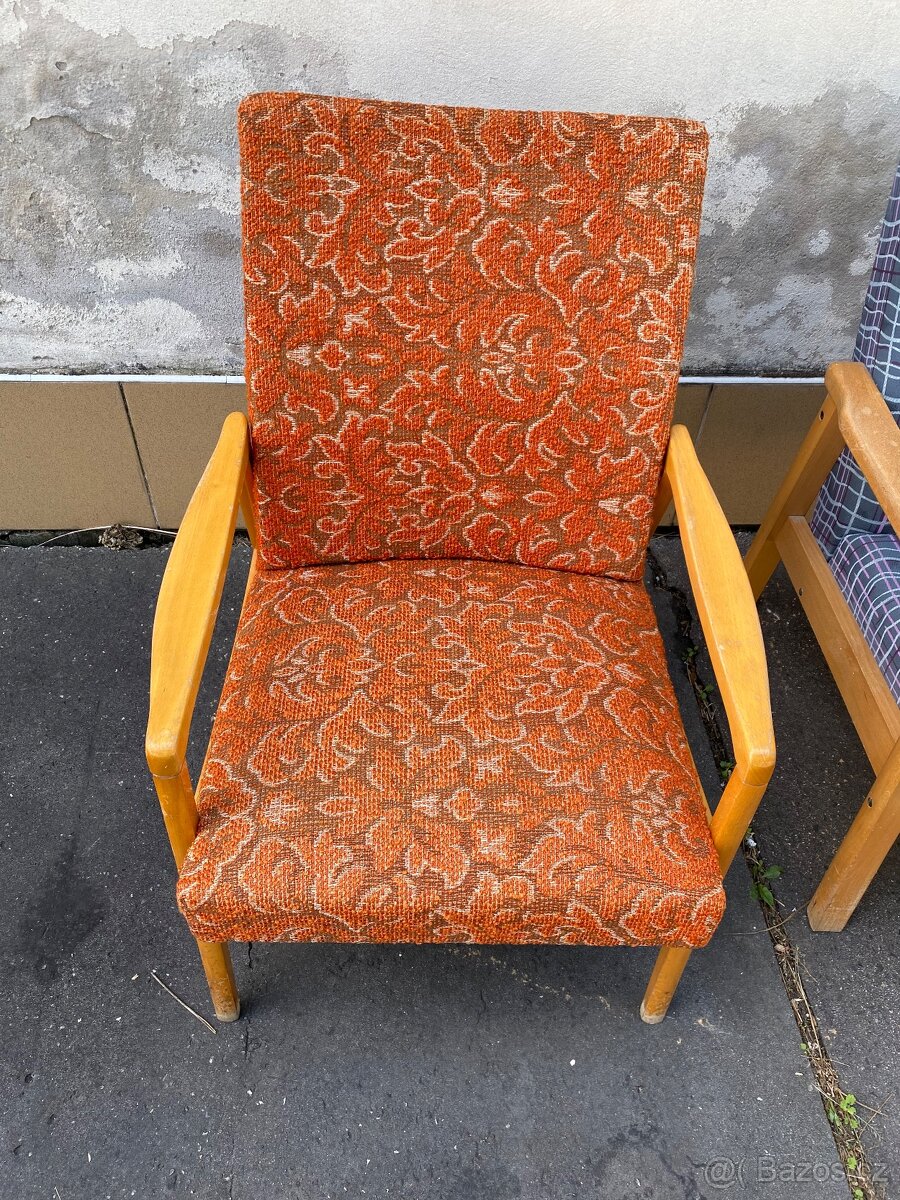 Křesla Retro Ton - 2