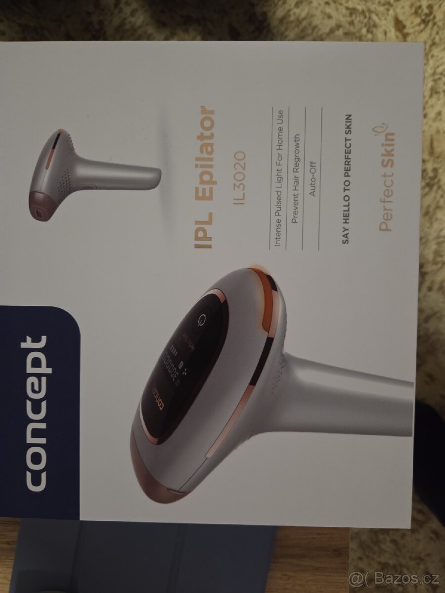 Nový epilátor Concept Perfect Skin IL3020 - 2