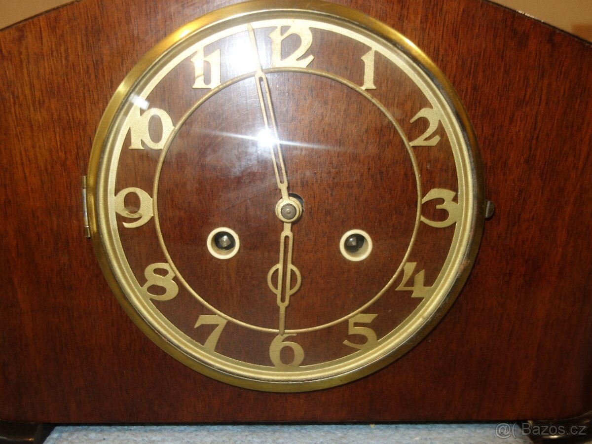 Starožitné krbové hodiny - 2