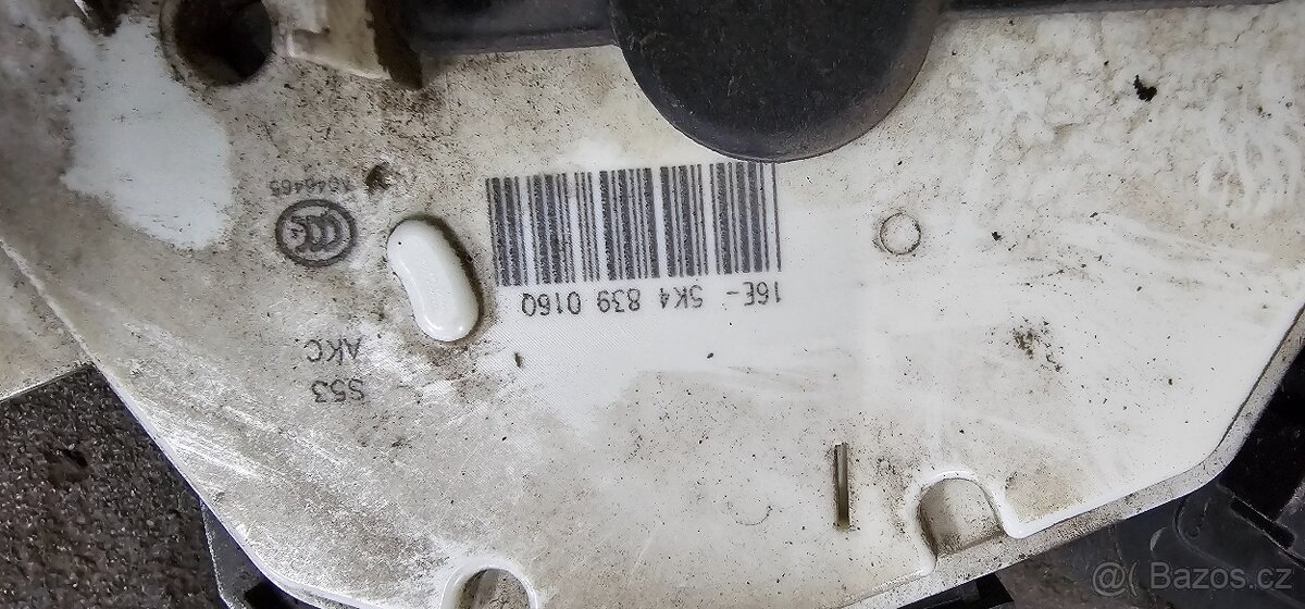 Golf 7 zámek dveří - 2