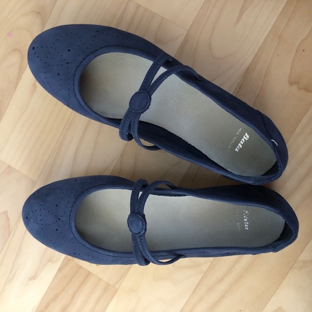 Kožené námořnické baleríny - NOV.É - 2