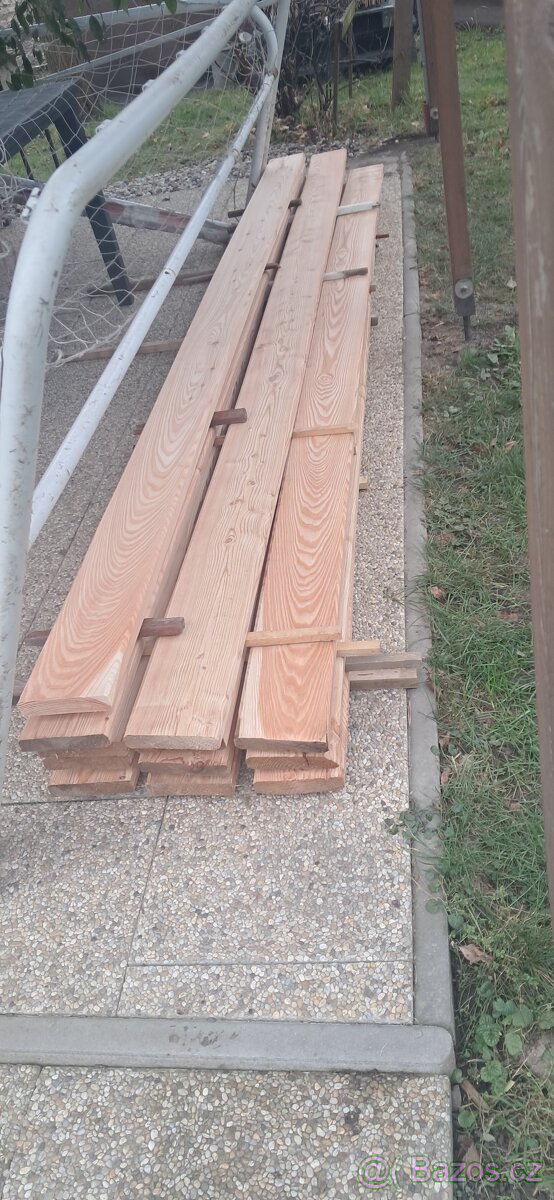 Hoblované fošny modřinové - 2