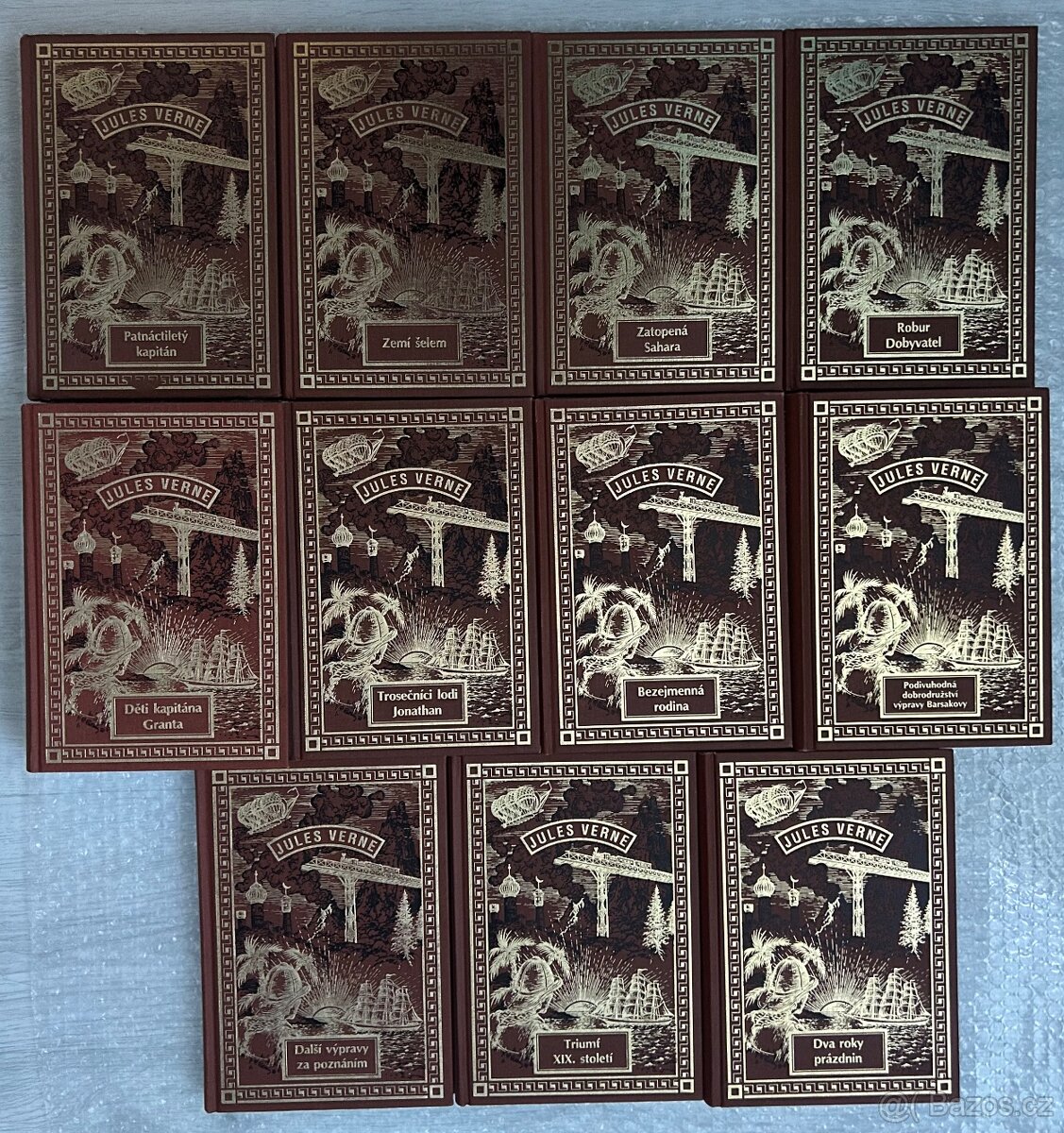 Prodám knihy - Jules Verne - vydavatelství Návrat 1994-2000: - 2