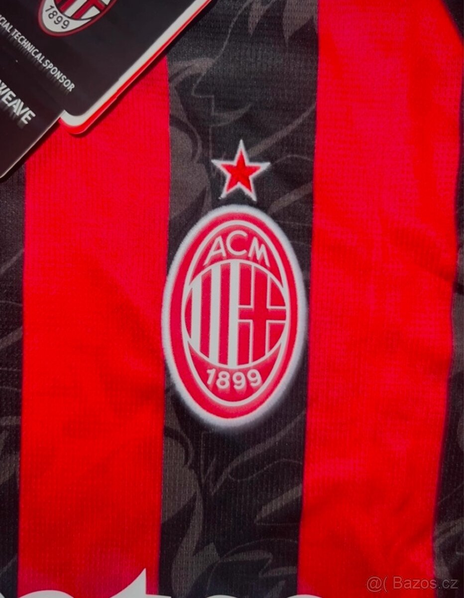 Fotbalový dres AC Milan domácí 25/26 - 2