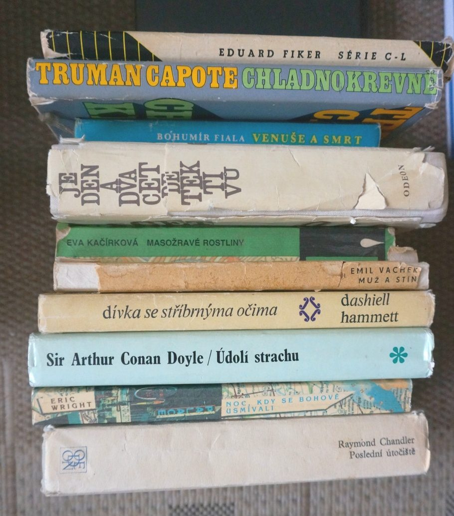 9 ks - Detektivky - sada č. 4 - 2