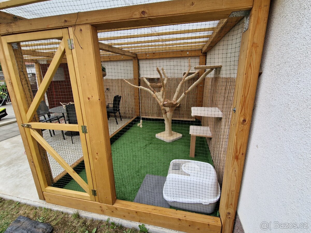 Kočičí stromy, kočičí voliéry a předokenní kočičí voliéry - 2