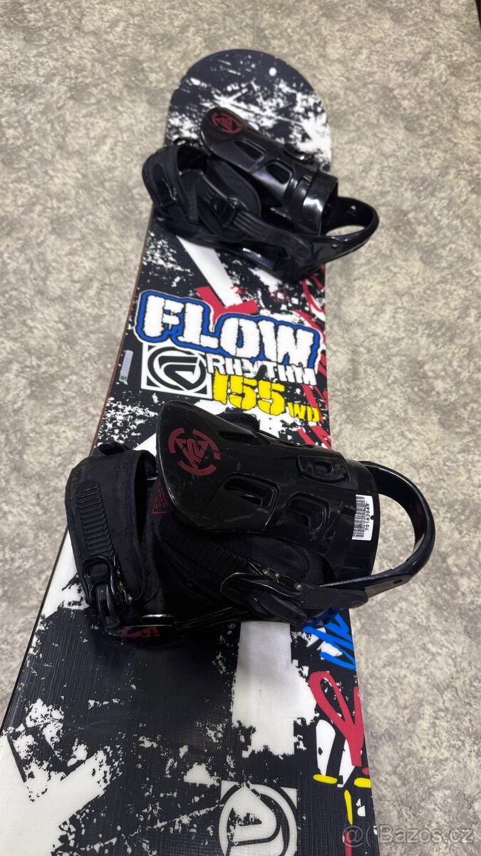 Snowboard Flow 155cm Wide s vázáním K2 - 2