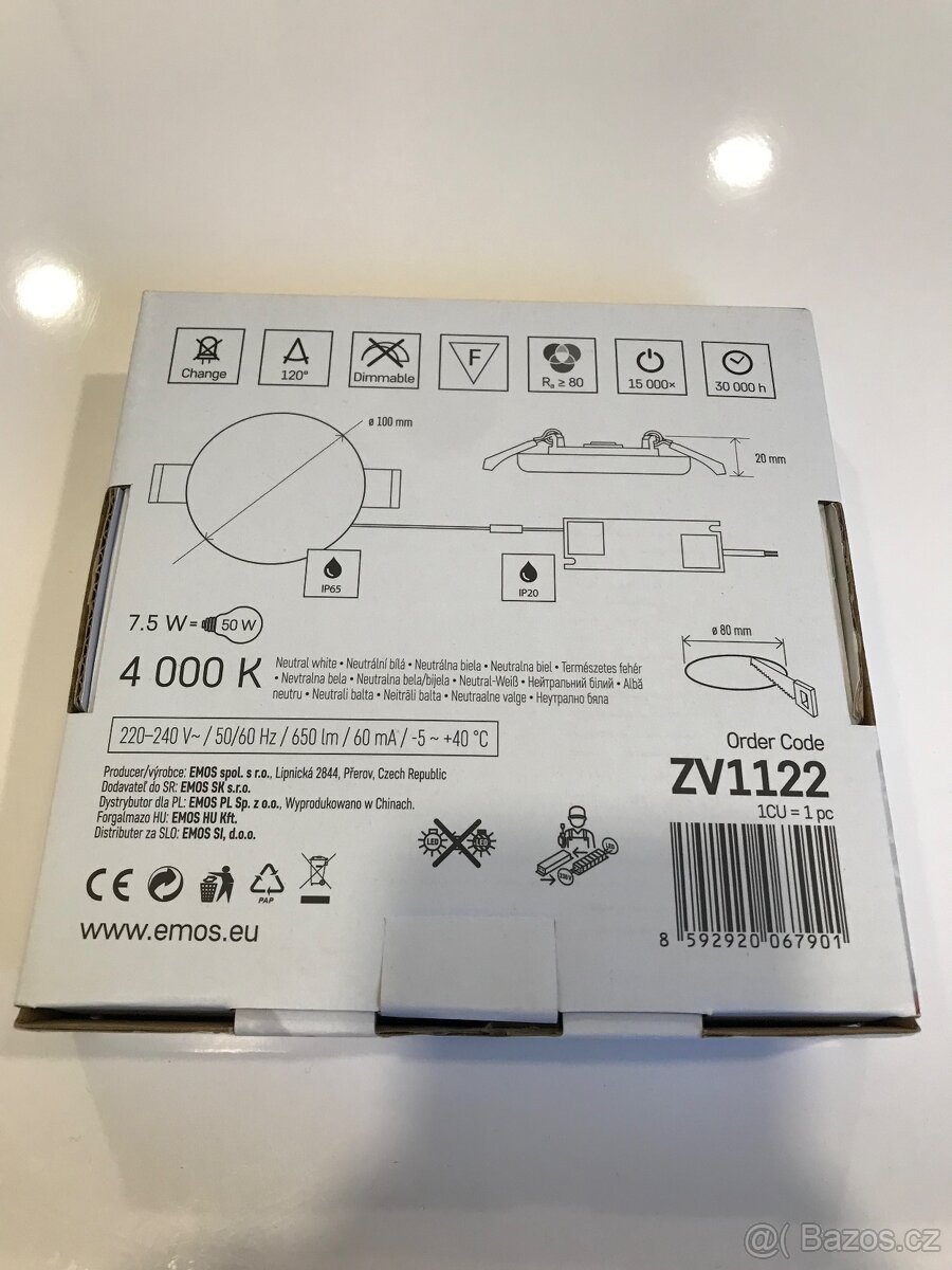 LED podhledové svítidlo EMOS ZV1122 - 2