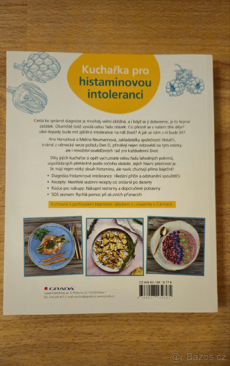 Kuchařka pro histaminovou intoleranci - 2
