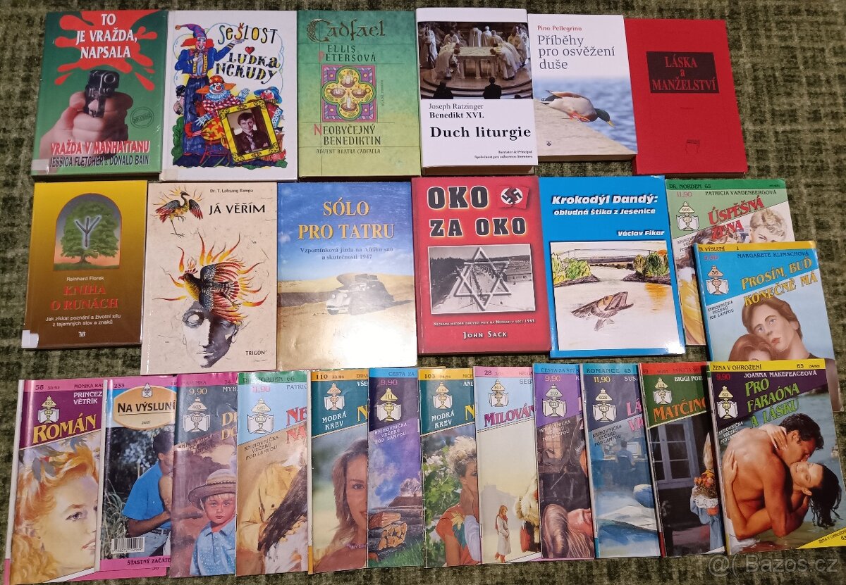 Knihy různé žánry 2) - 2