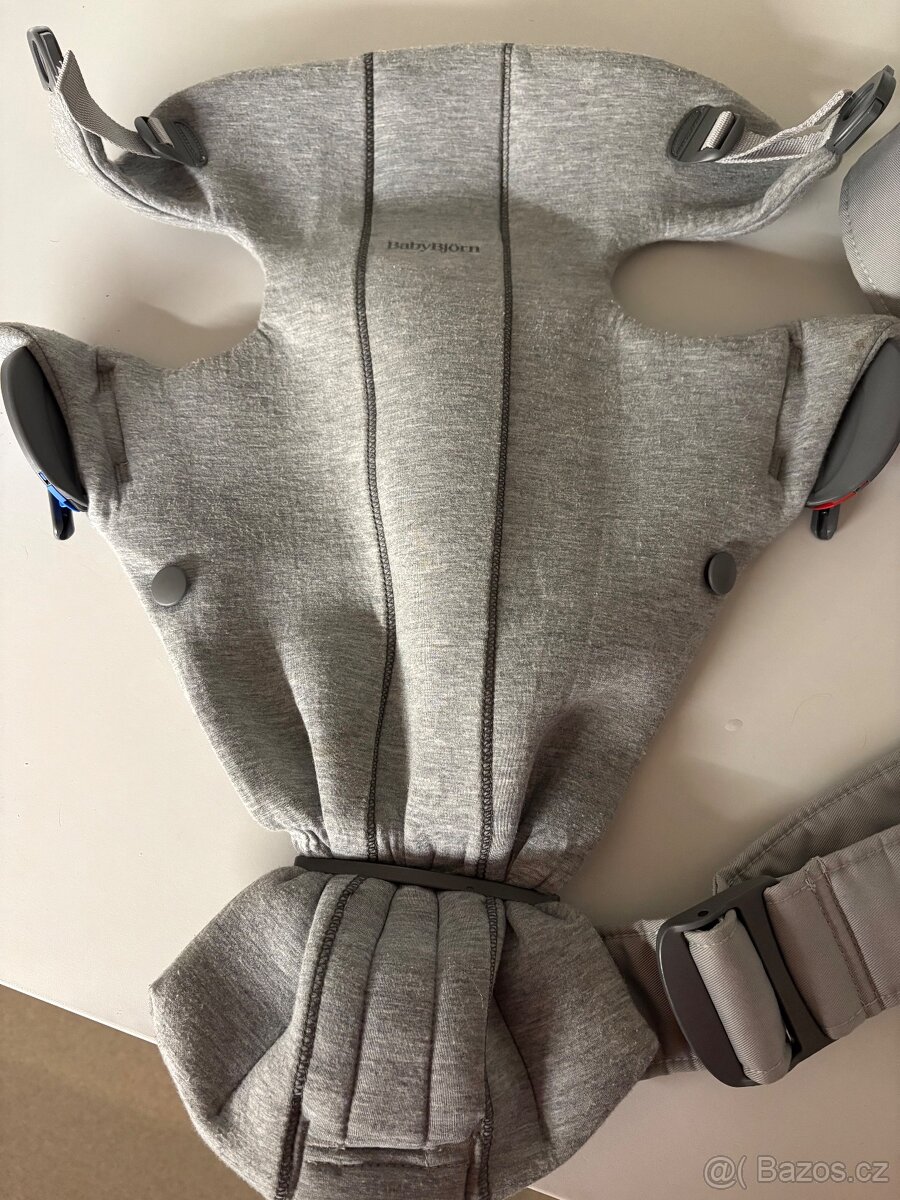 Babybjörn Mini Light Grey 3D Jersey - 2