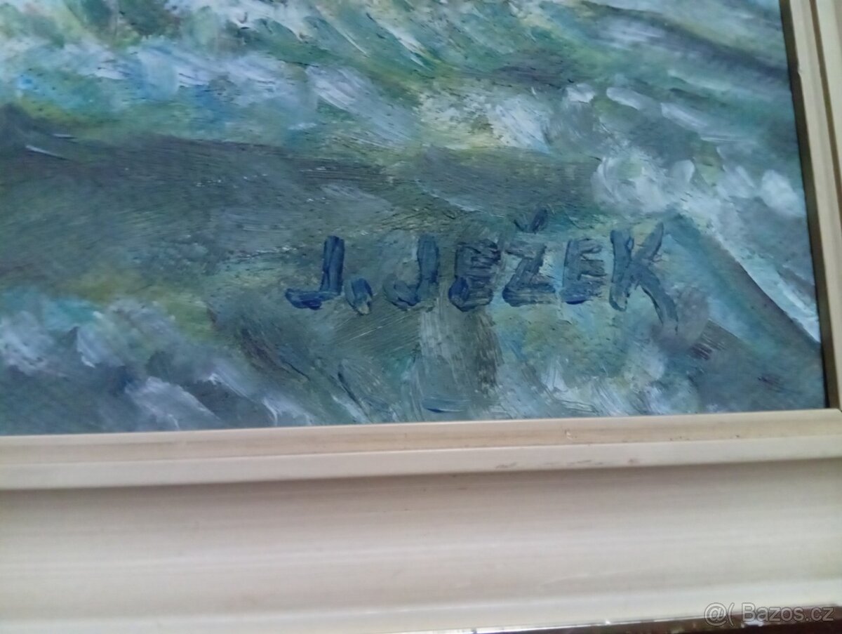 STARÝ OBRAZ OD J. JEŽKA - 2