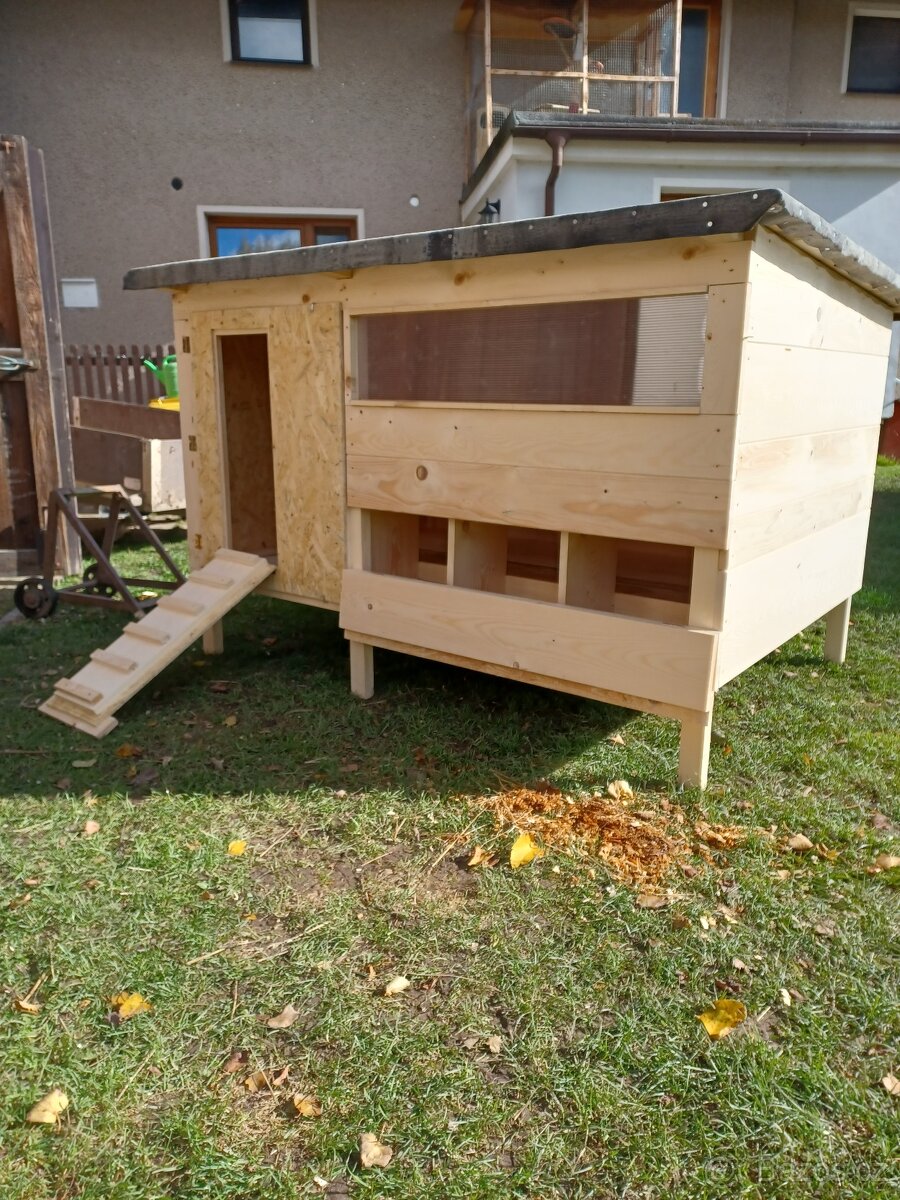 Kurník pro 15-20 slepic - 2