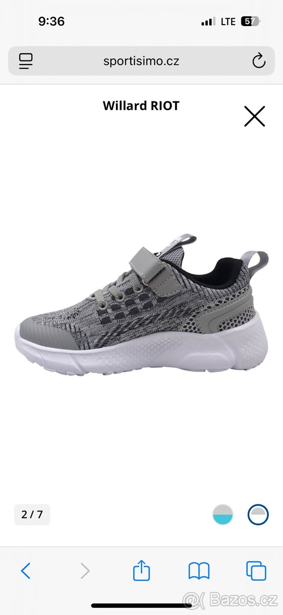 Dětská volnočasová obuv Willard RIOT, vel.25 - 2