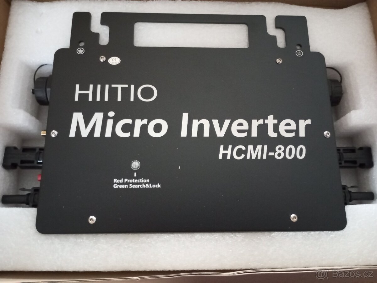 solární střídač MPPT mikro invertor 800 W s WiFi - 2