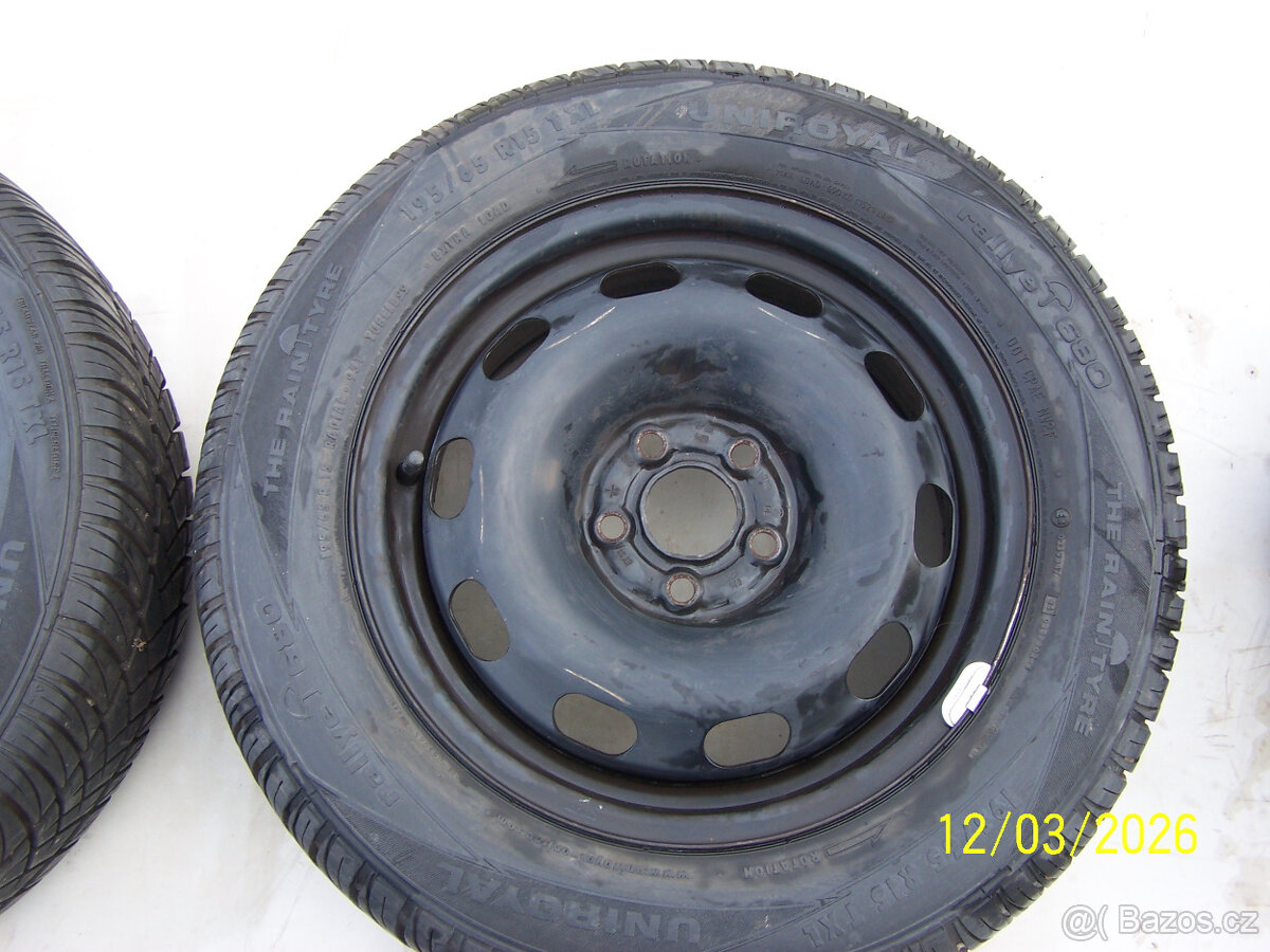 plechová kola OCTAVIA I - 2 ks - 2