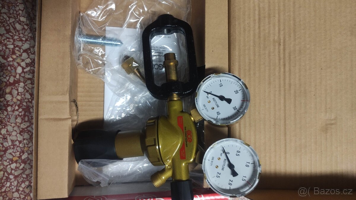 Redukční ventil kyslík a acetylen - 2