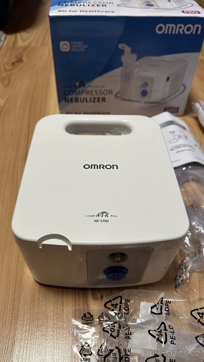 Inhalátor kompresorový OMRON C900 CompAir Pro bílý - 2