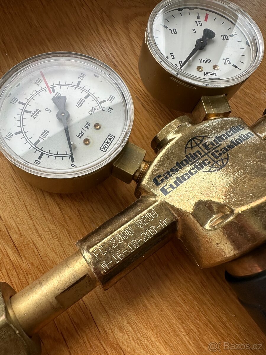 Redukční ventil castolin - 2