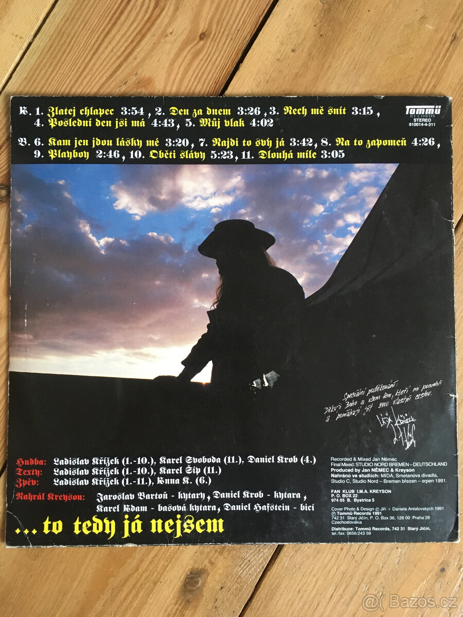 LP Ladislav Křížek Zlatej chlapec - 2
