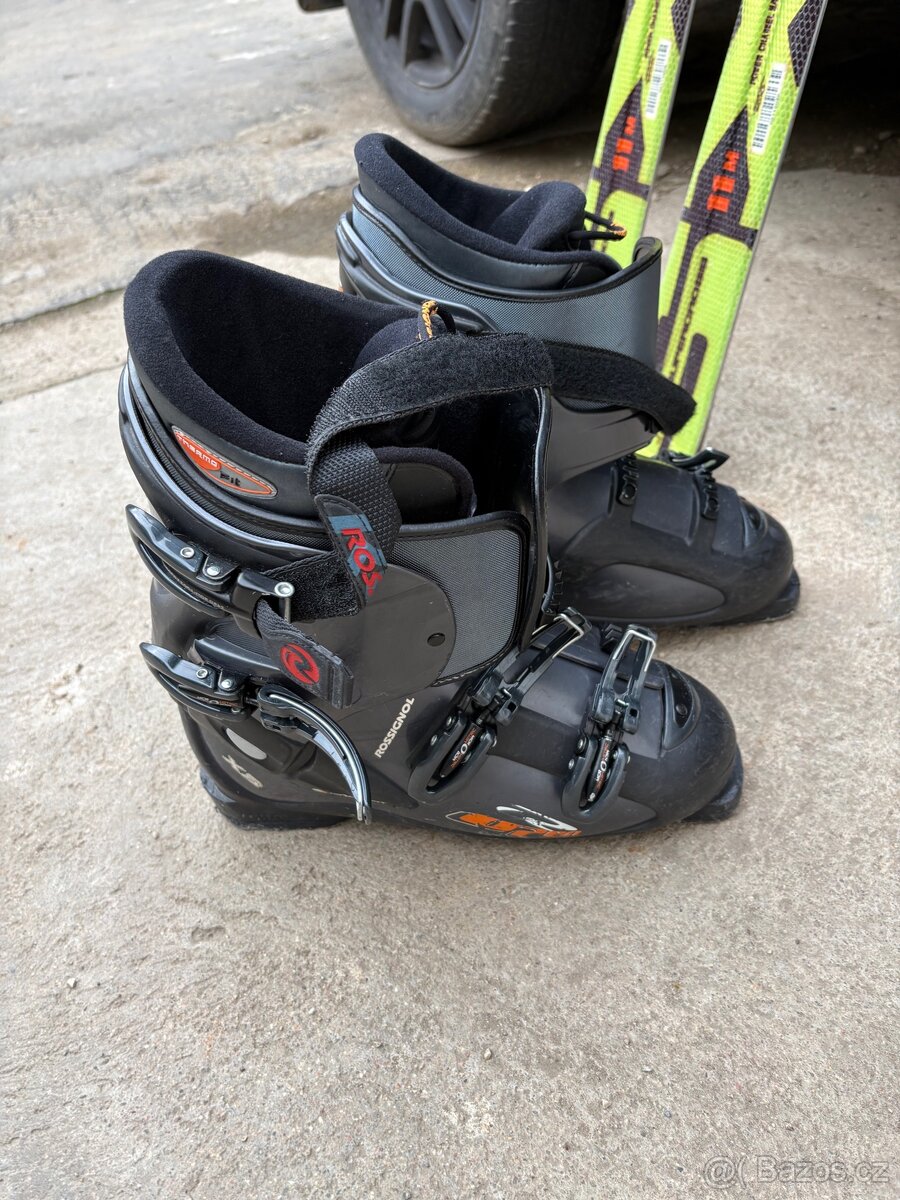 Lyže atomic sx-11 (180) + boty rossignol 45 - 2