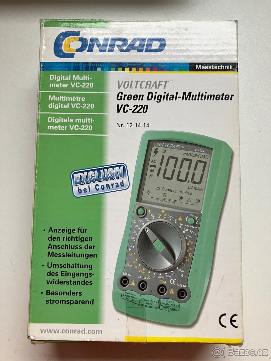 Digitální multimetr - 2