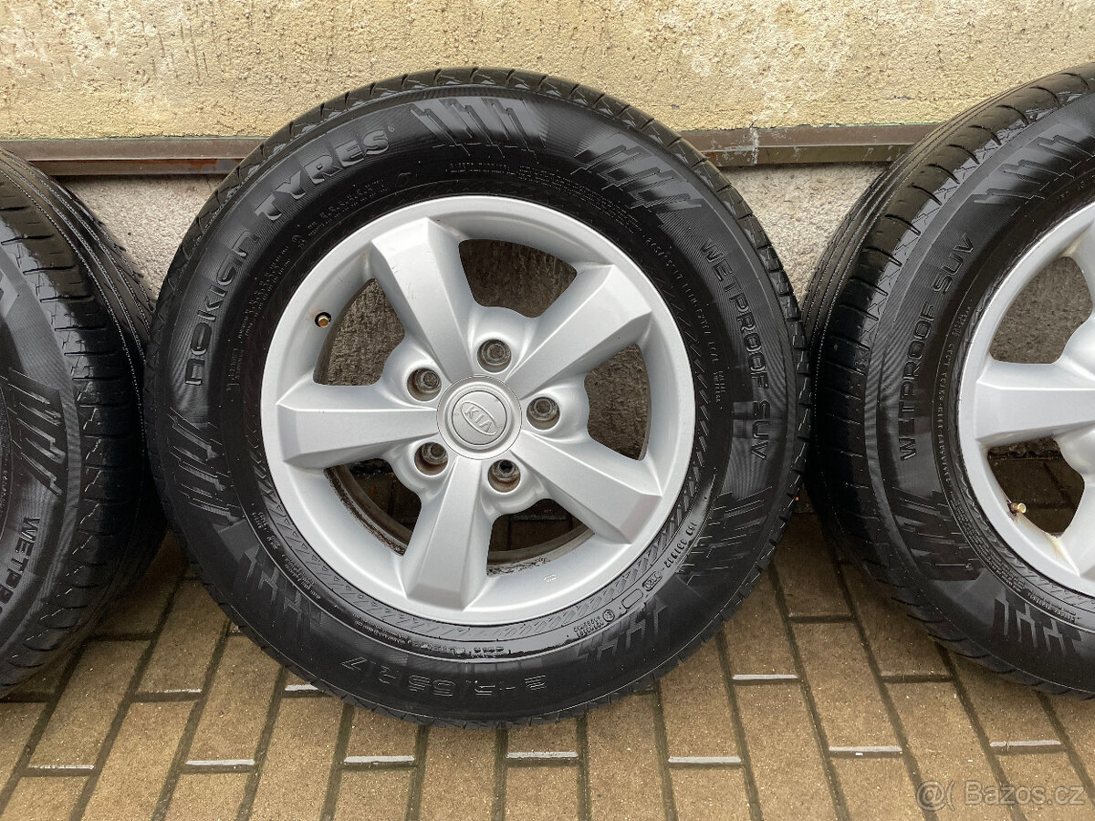 kia sorento letní kola 245x65x17 5x139,7x17 - 2