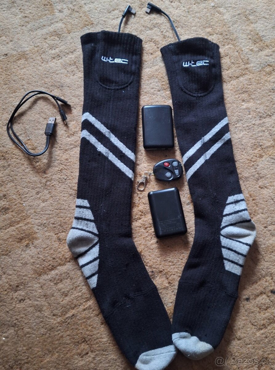 Vyhřívané ponožky W-tec - 2