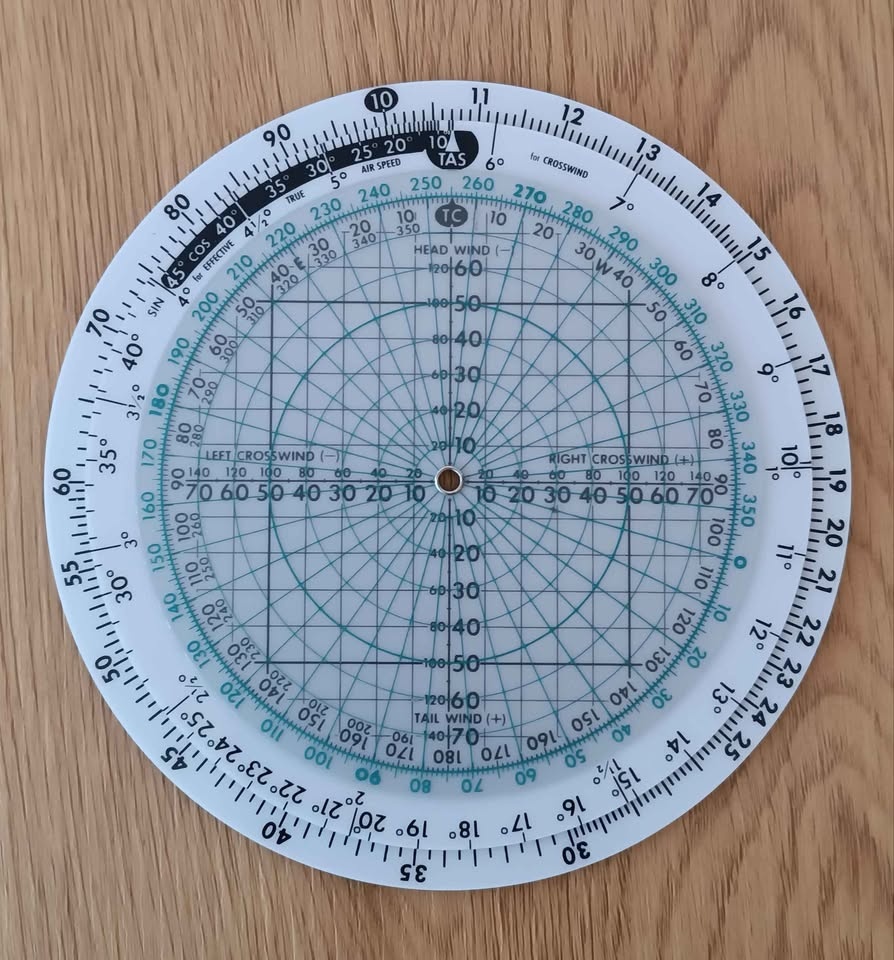 Jeppesen Circular Computer CR-3 - 2