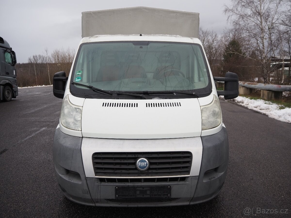 Fiat Ducato 2.3 JTD valník + plachta - 2