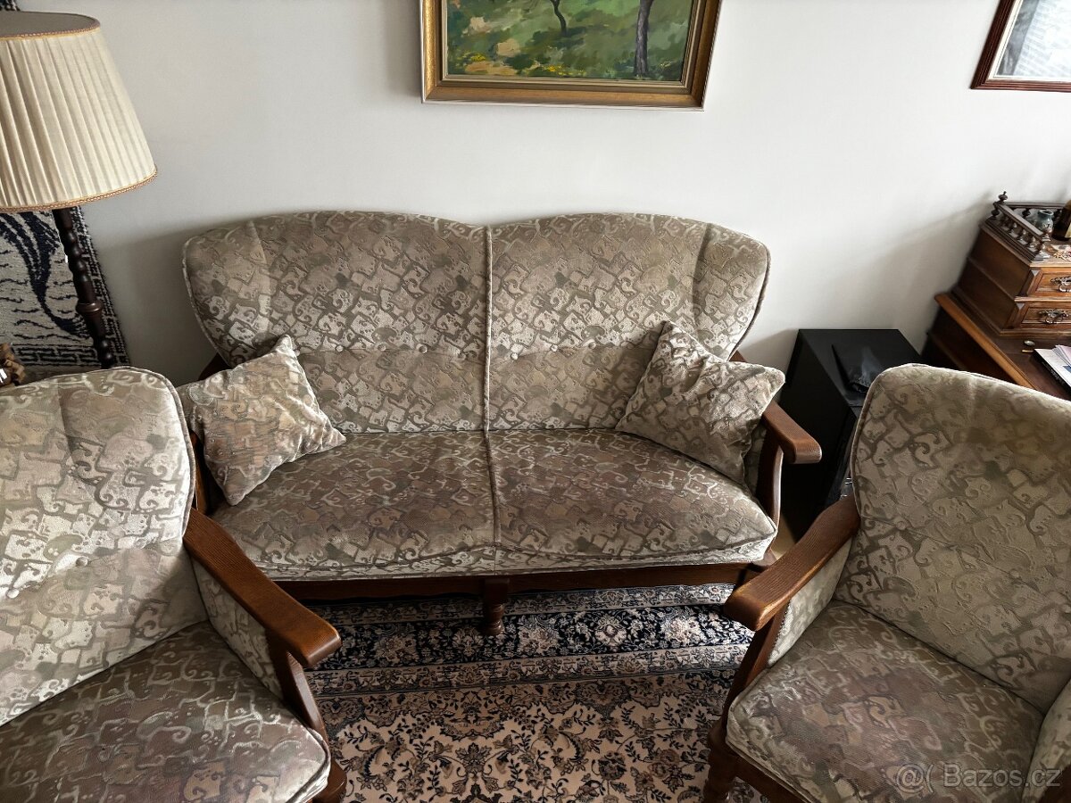 Sedačka + 2 křesla - 2