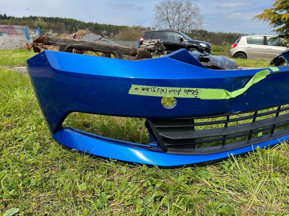 Škoda Fabia III Přední nárazník - 2
