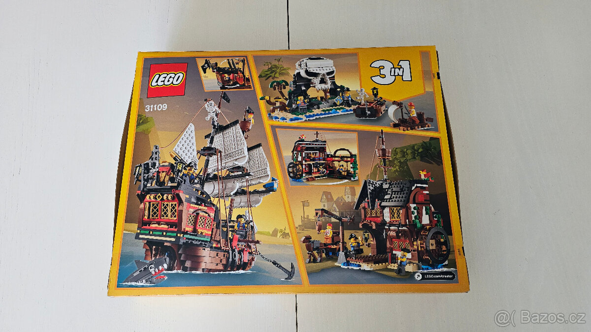 LEGO Creator 31109 Pirátska loď - 2
