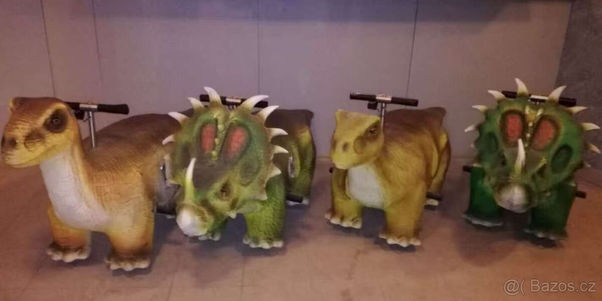DINOSAURUS jezdící + zvukový efekt. - 2
