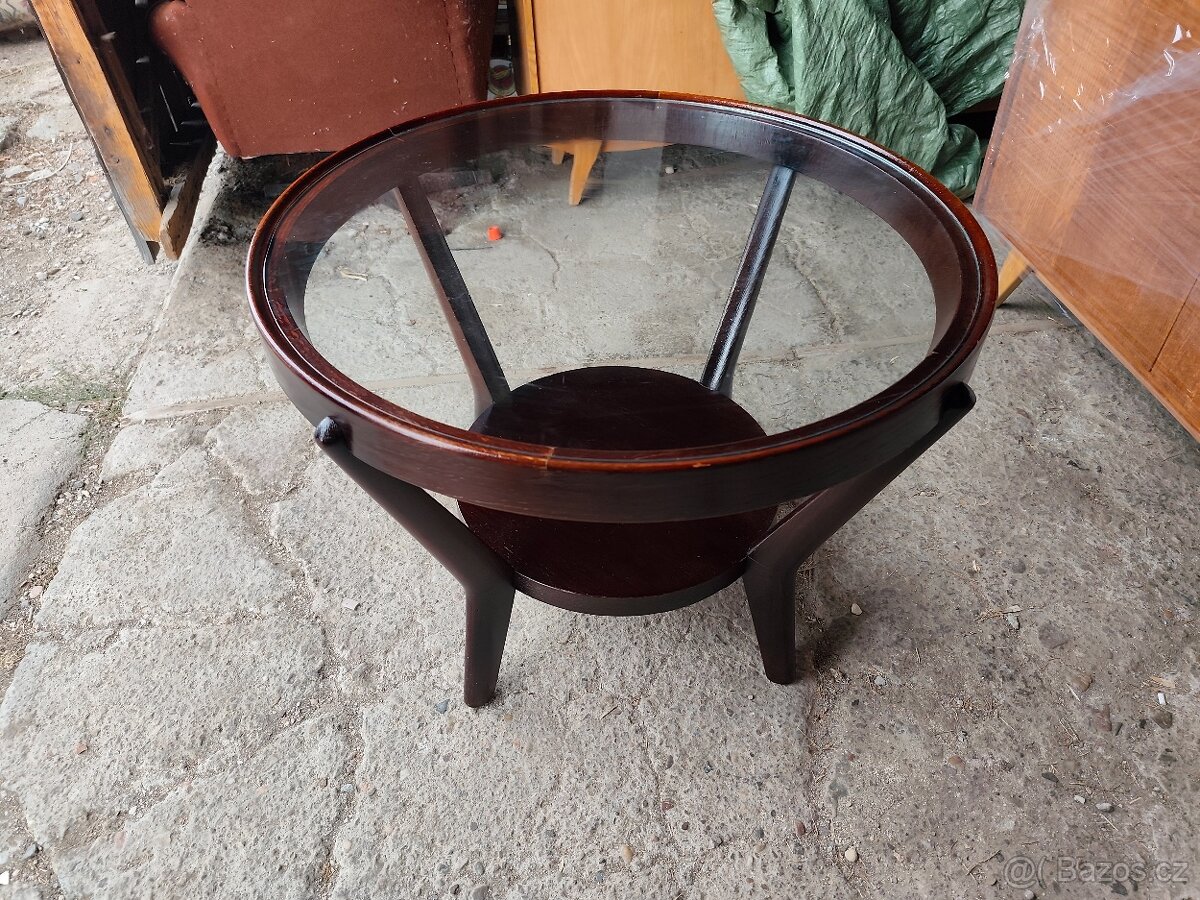 RETRO STOLEK,KROPÁČEK ,KOŽELKA. - 2