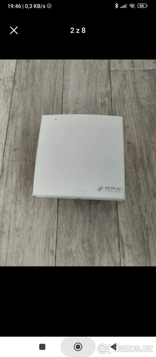 koupelnový ventilátor DEKOR200 DESIGN CRZ - 2