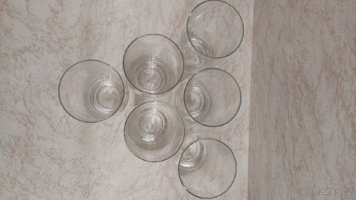 Sklenice tenkostěnné 0.5 l - 2