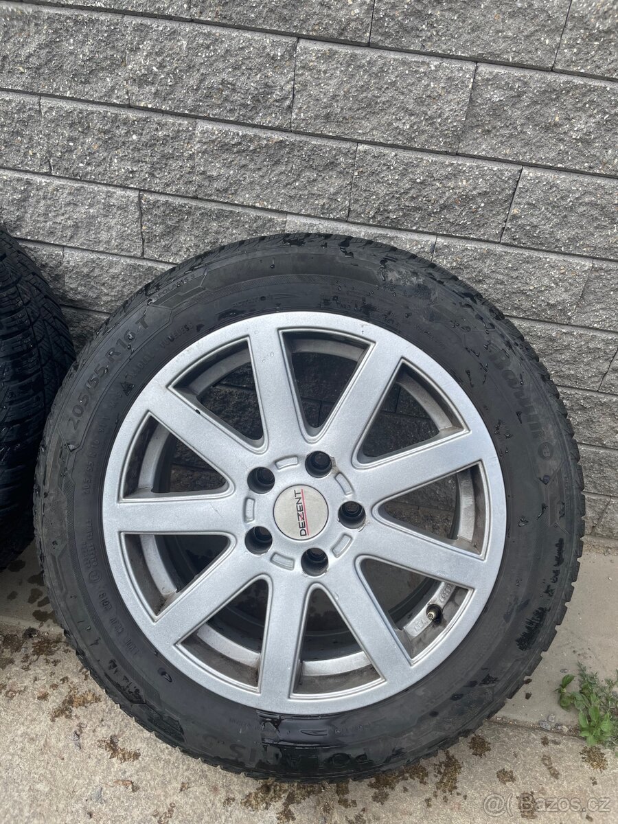 Alu 16” Dezent + Barum Polaris 6 205/55 R16 91 T Zimní - 2