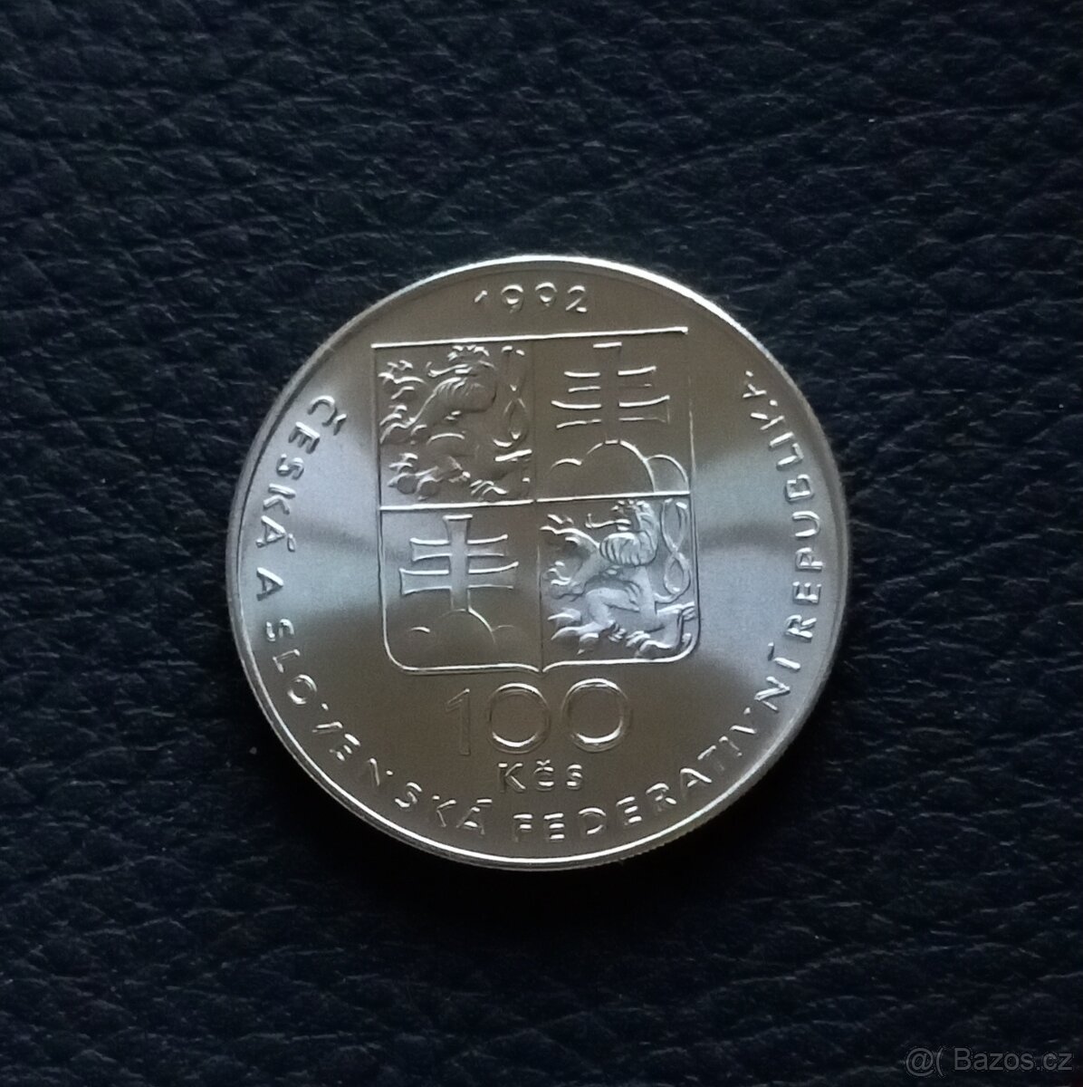 100 Kčs výročí vyhlazení Lidic a Ležáků 1992 - 2