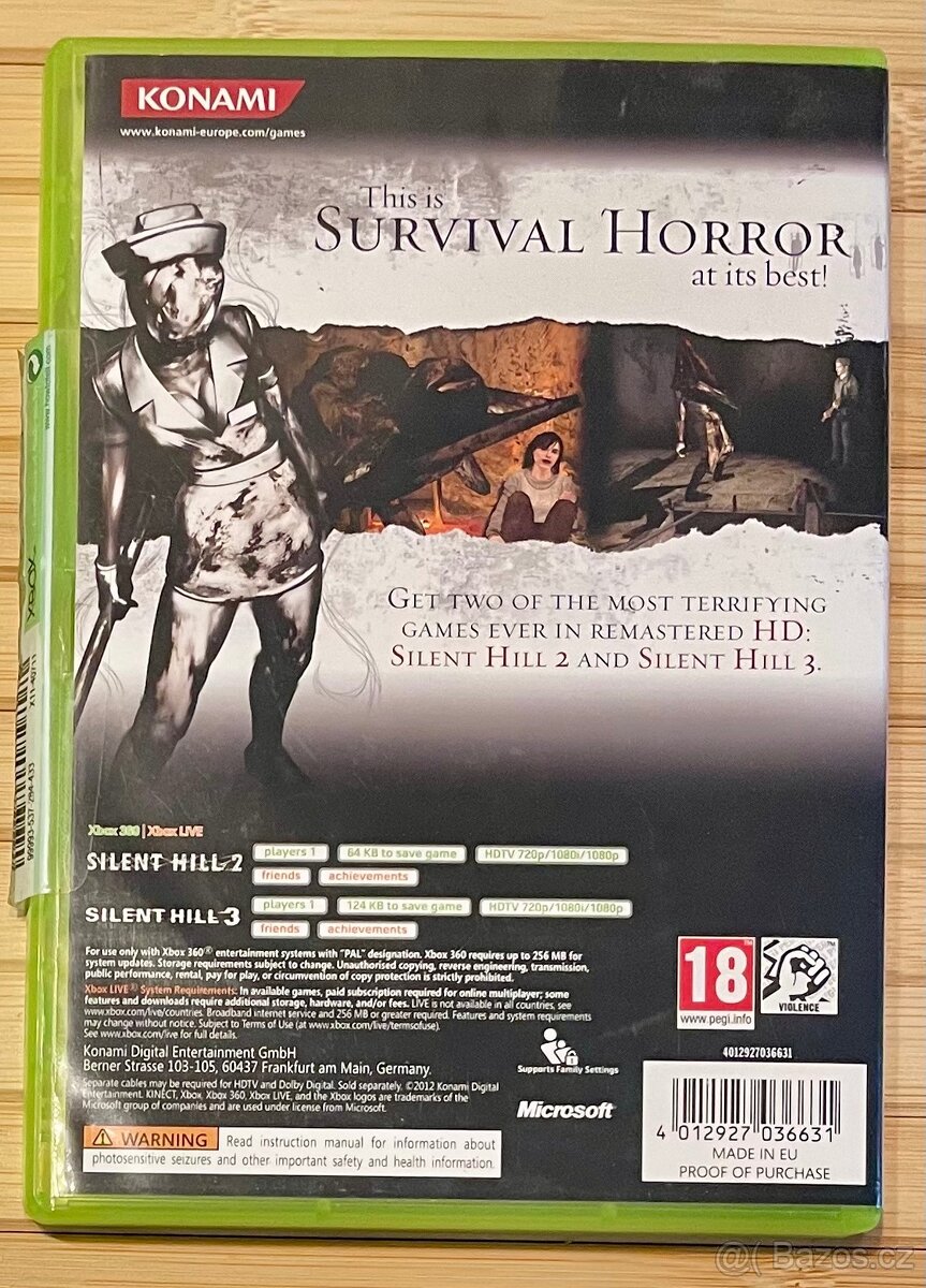 Silent Hill HD Collection XBOX 360 - 2